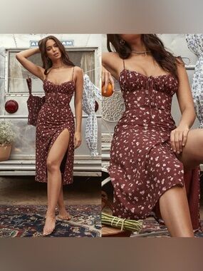 naomi olive halter midi dress House of CB | Dresses | House Of Cb Naomi Olive Halter Midi Dress Size Xs